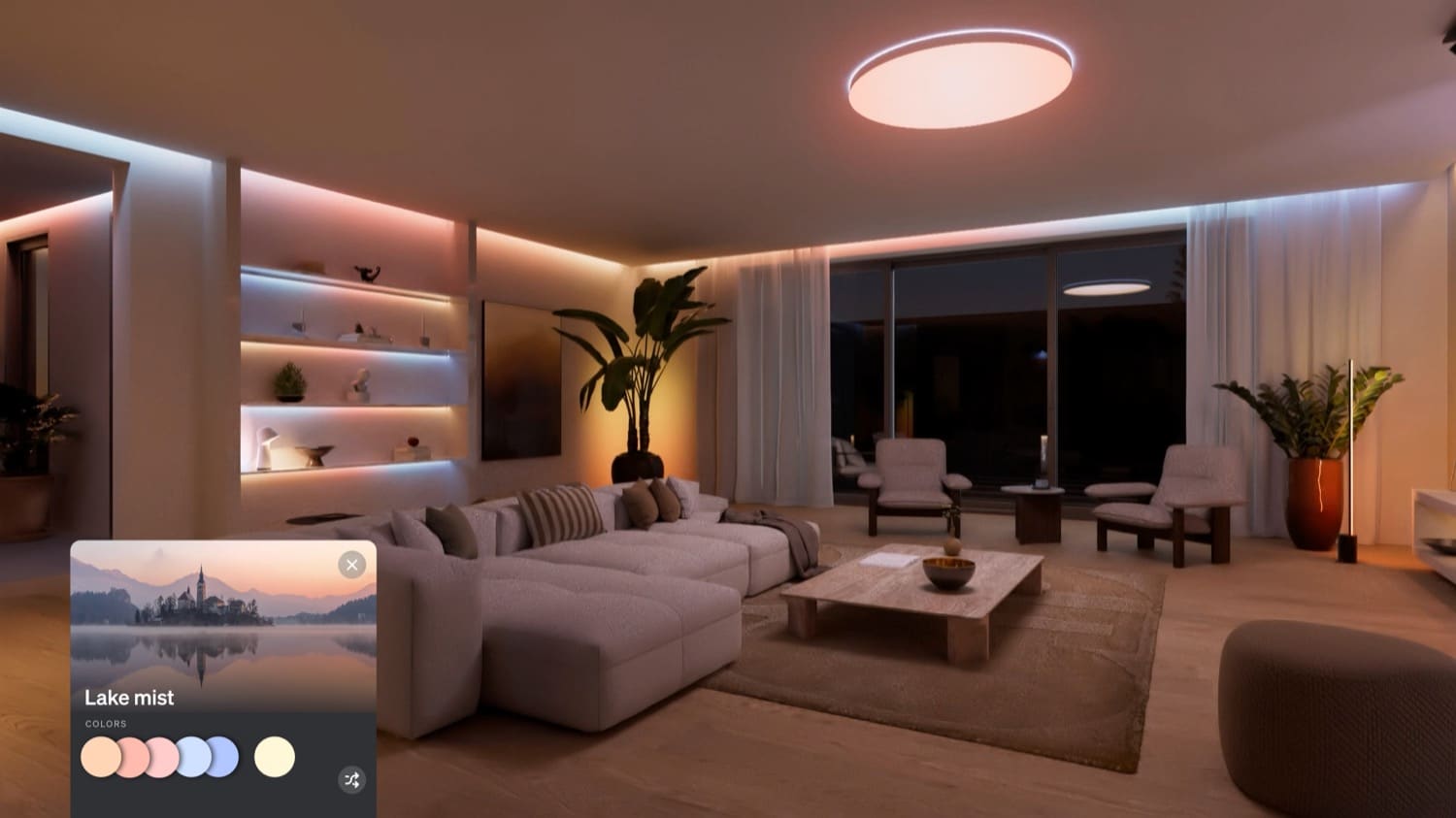 Philips Hue ‘SpatialAware’ feature harmonizes all the lights in a room