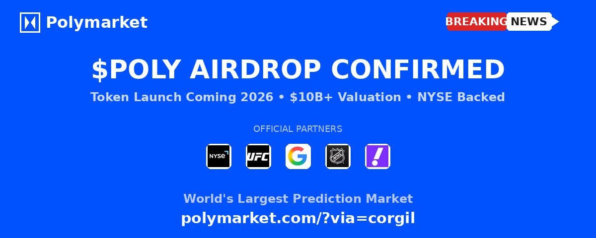 Polymarket: The $10B Prediction Giant About to Airdrop $POLY in 2026