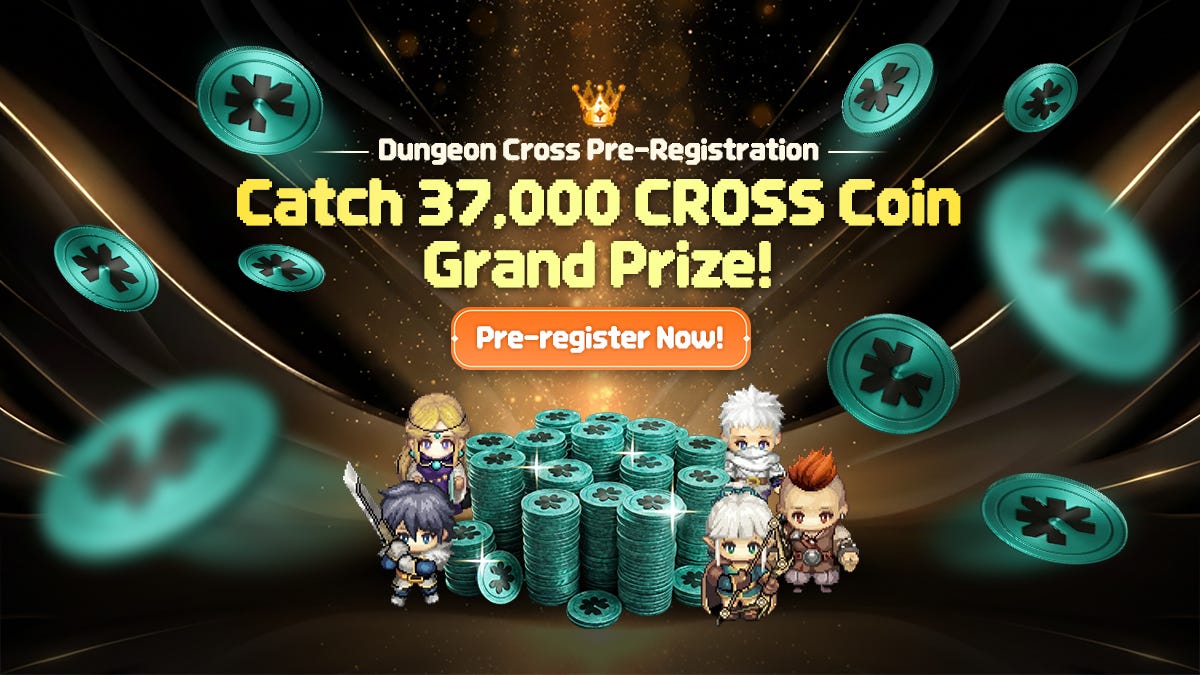 Pre-Registration Has Begun for Dungeon Cross, a Farming Dungeon RPG