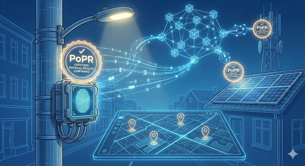 Proof of Physical Reality (PoPR):