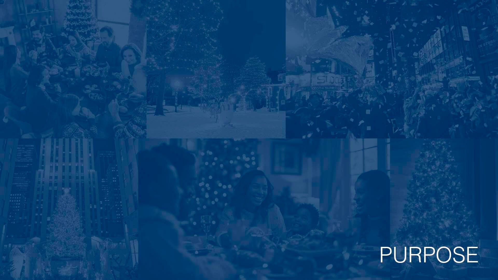 PURPOSE — Post FIVE. 40% of Online Donations Happen in December. 5% on a Single Day.