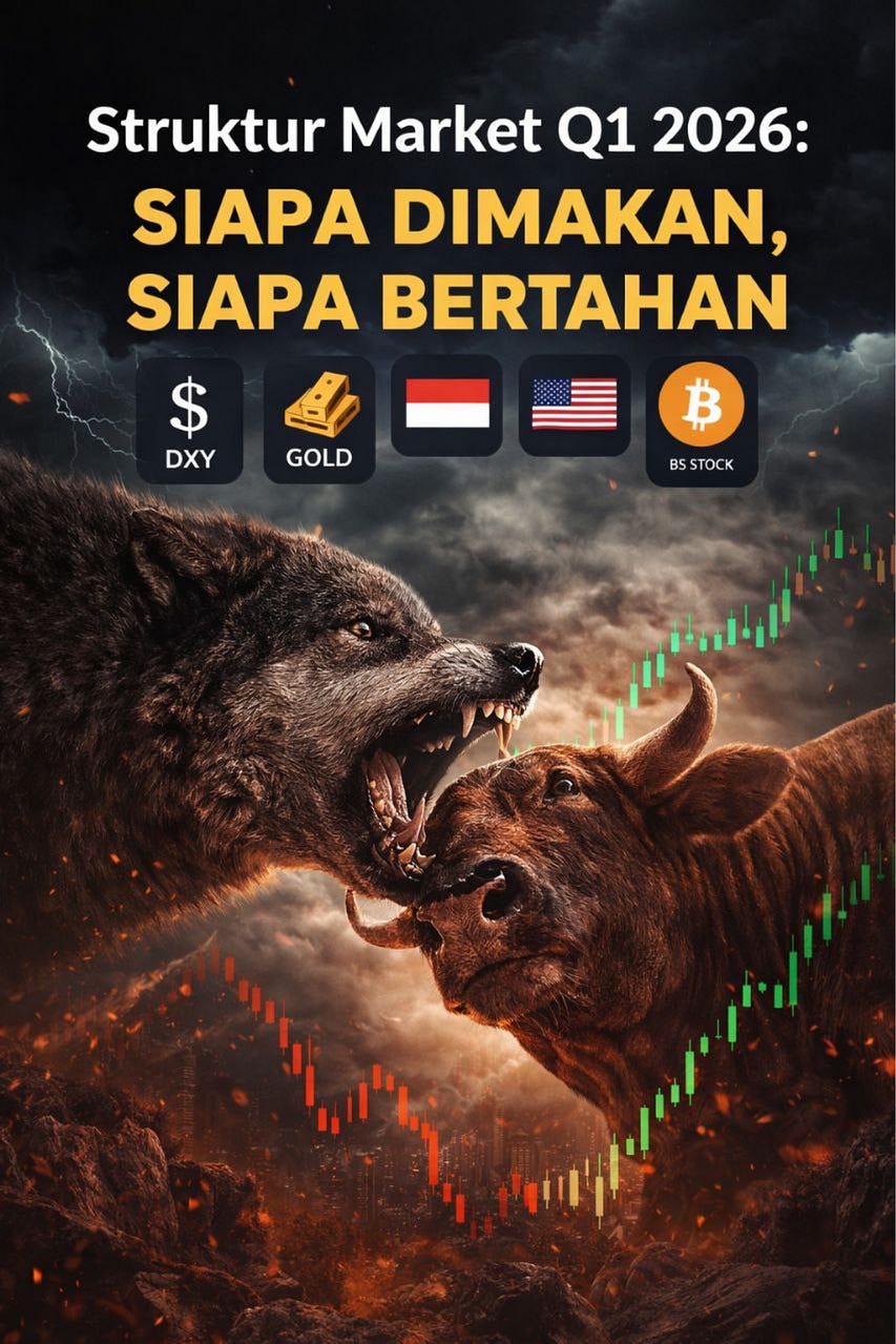Q1 2026 : market akan diguncang — ini peta bertahan hidup investor