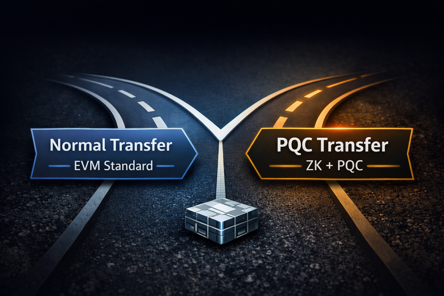 QRYPTA: Post-Quantum Security on EVM Networks (Without Breaking Compatibility)
