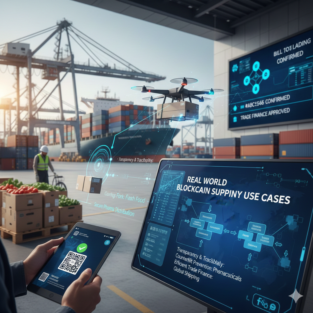 Real world supply chain use cases of blockchain today