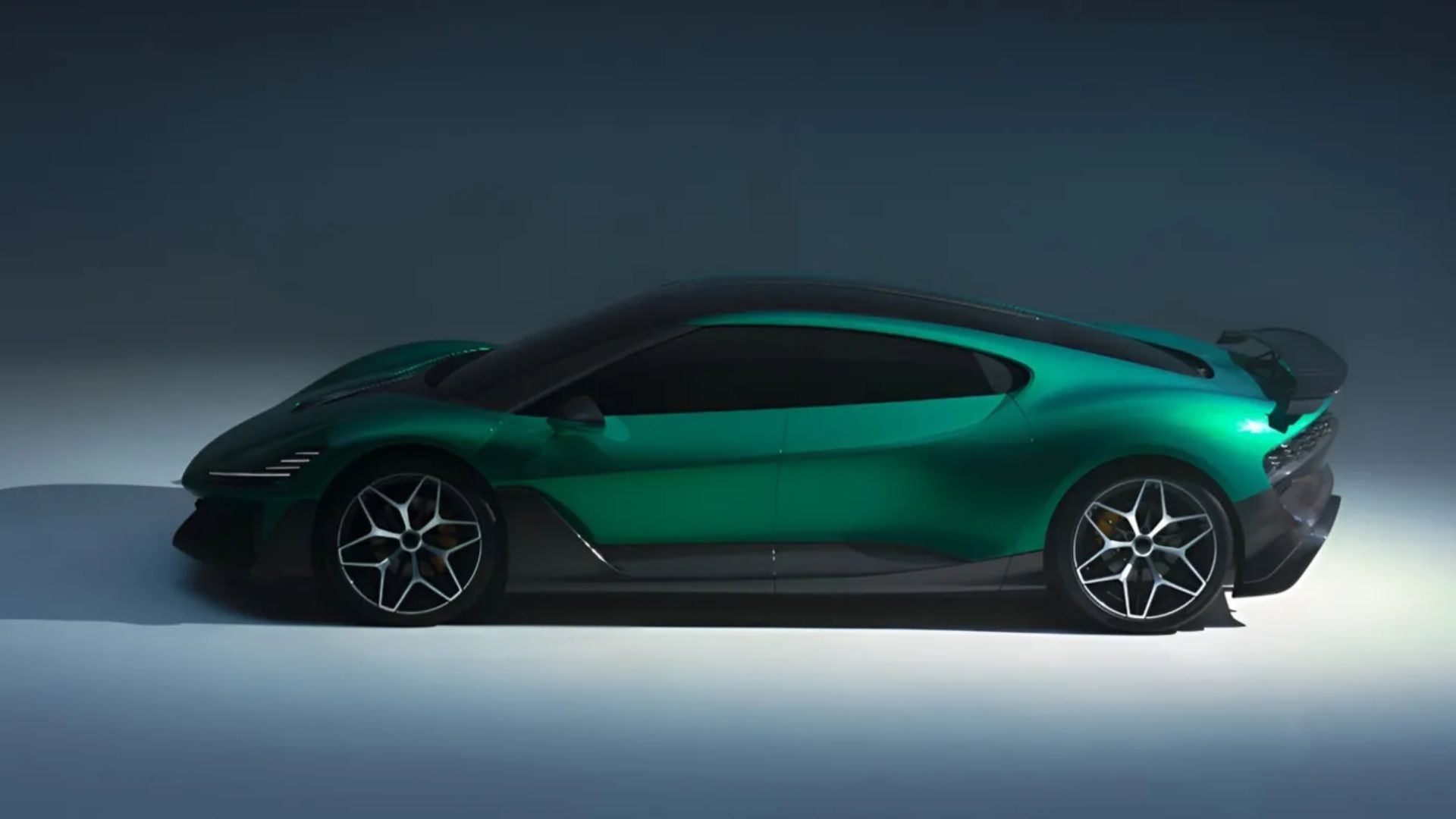 Robot vacuum maker unveils Bugatti-style 1,876 hp electric supercar at US tech show