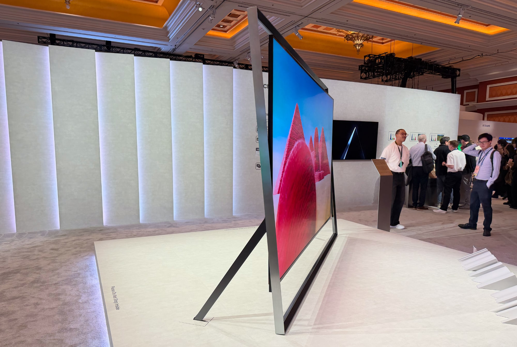 Samsung brought an absolute beast of a 130-inch Micro RGB TV to CES 2026