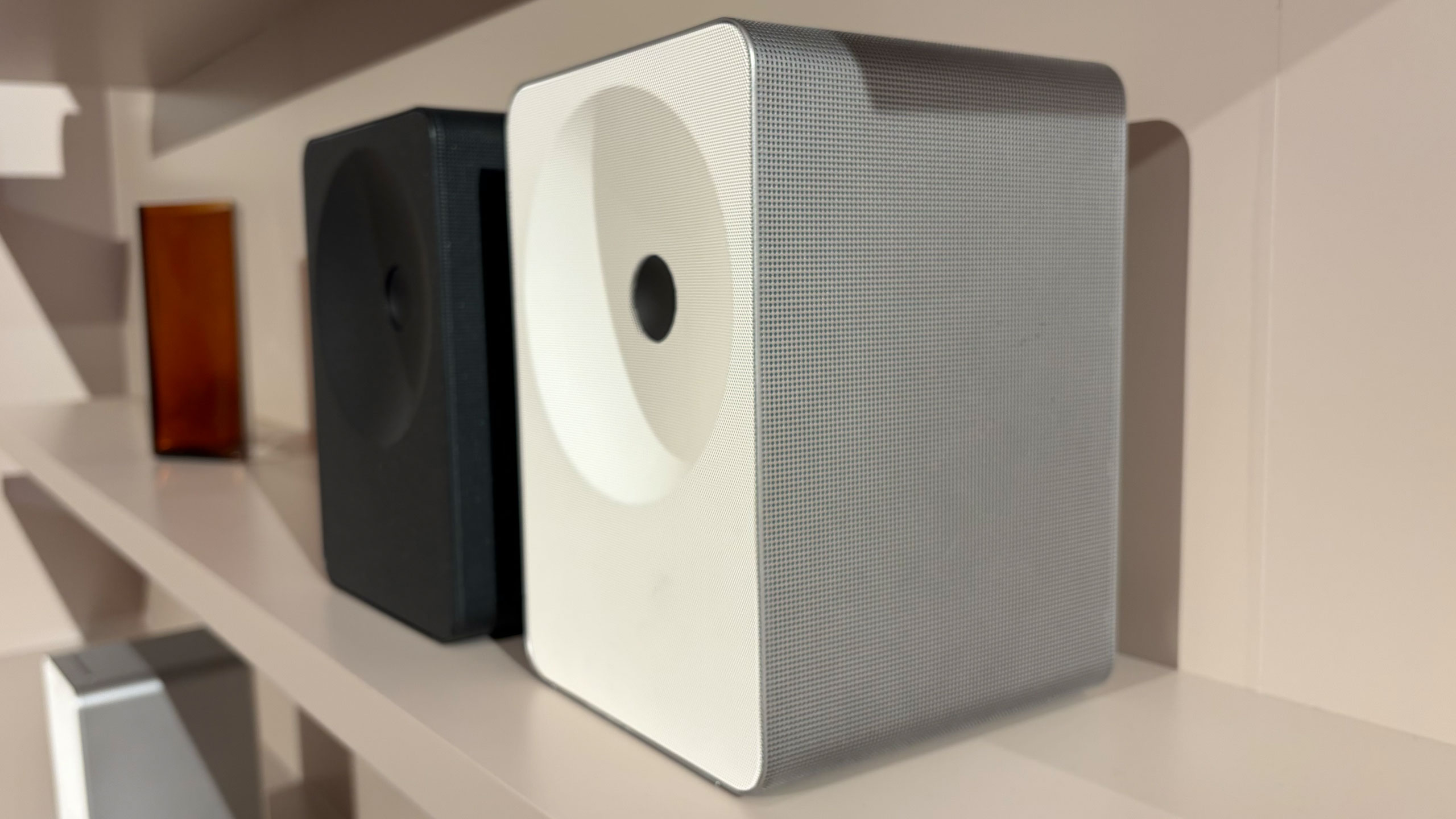 Samsung Music Studio 5 and 7 hands-on: Unique speaker designs debut at CES 2026