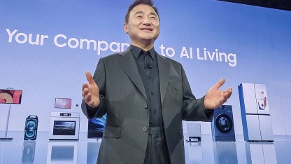 Samsung: Smarter Kühlschrank öffnet Türen per Sprachbefehl