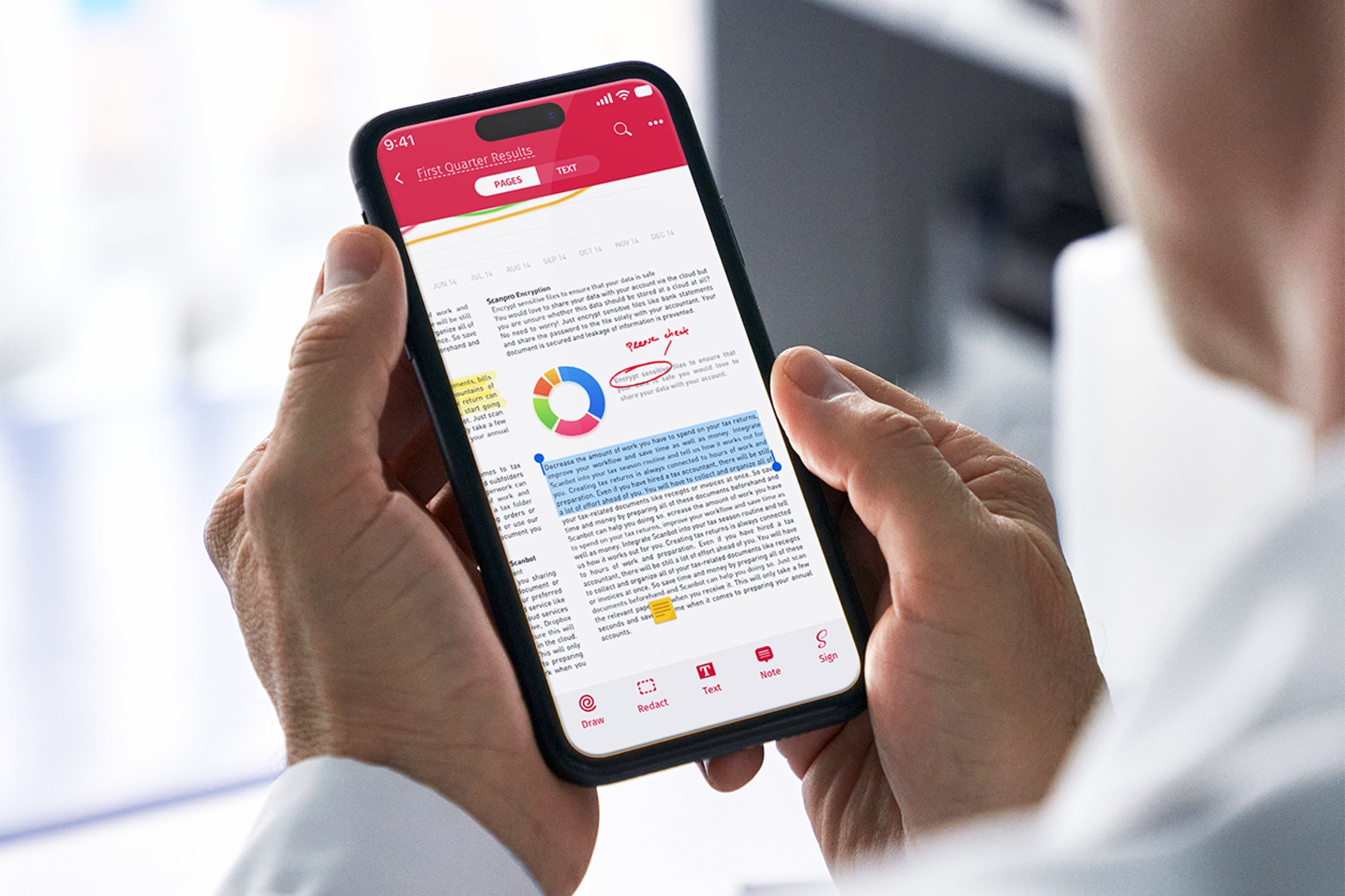 Scan, organize, and conquer your clutter with SwiftScan right on your phone for 80% off