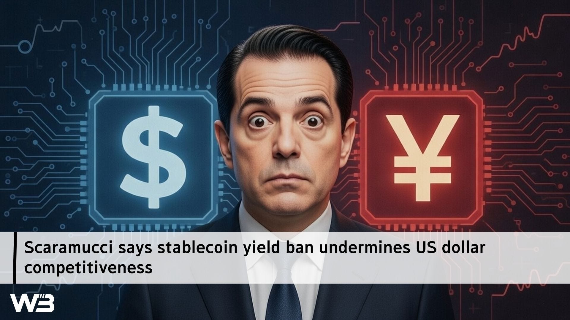Scaramucci says stablecoin yield ban undermines US dollar competitiveness