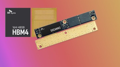 Schnellerer Speicher: SK Hynix zeigt 48-GByte-HBM4 und Camm mit LPDDR6