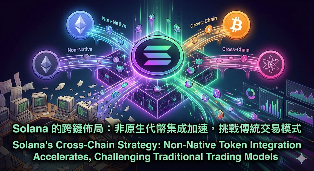 Solana 的跨鏈佈局：非原生代幣集成加速，挑戰傳統交易模式