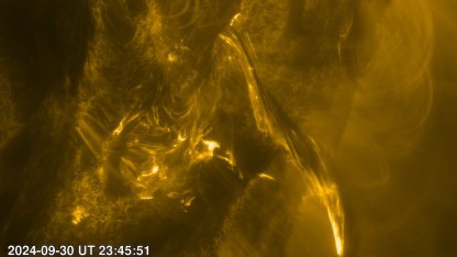 Solar Orbiter: Eine Sonneneruption ist wie eine Schneelawine