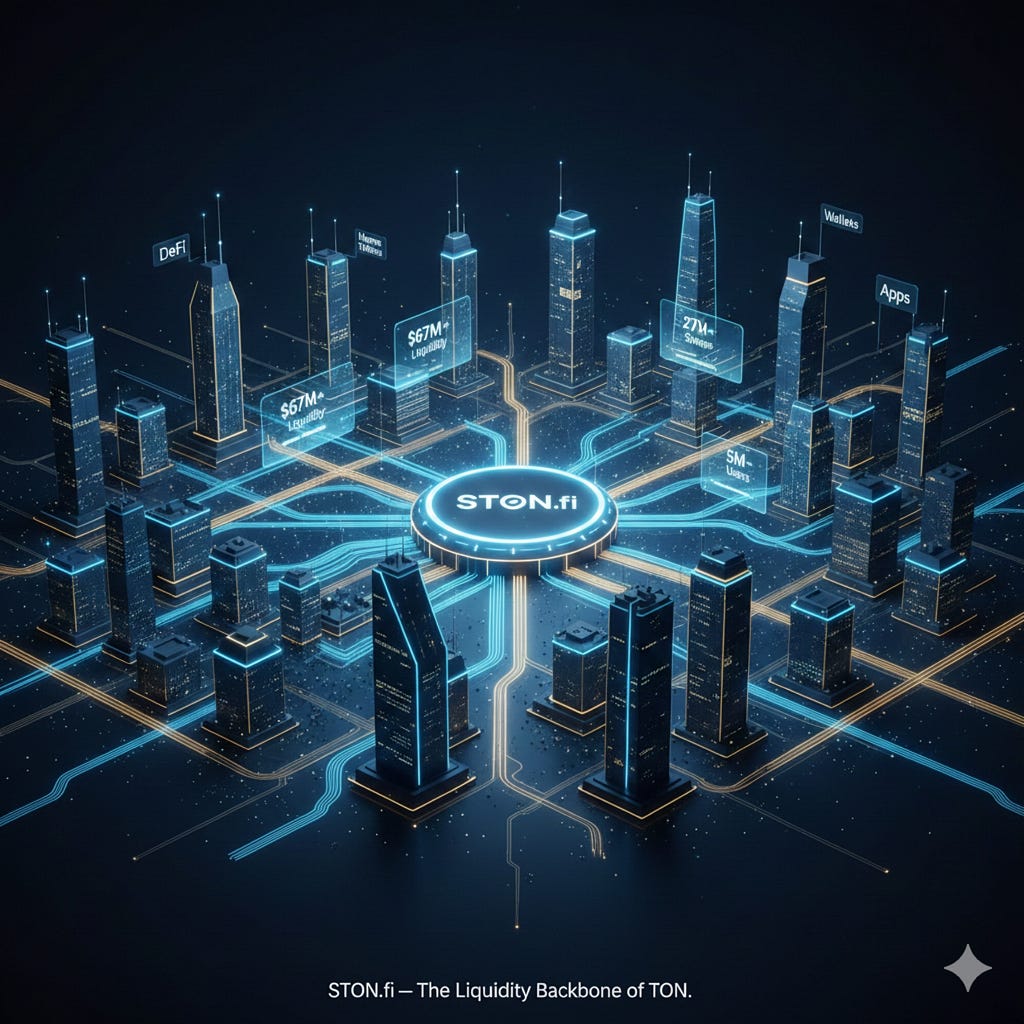 STON.fi — The Invisible Infrastructure Powering Liquidity Across TON
