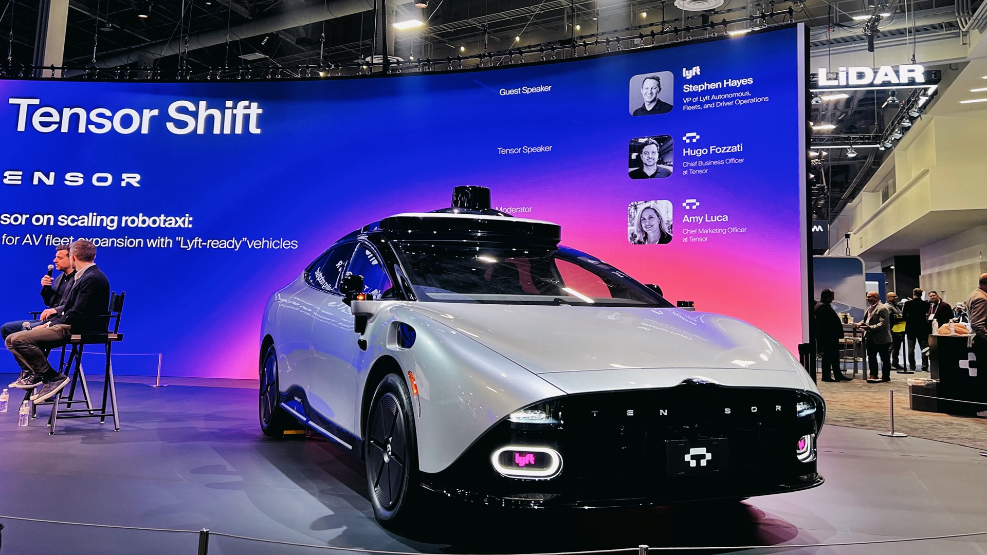 Tensor’s ‘supercomputer on wheels’ turns a robocar into a rolling data center