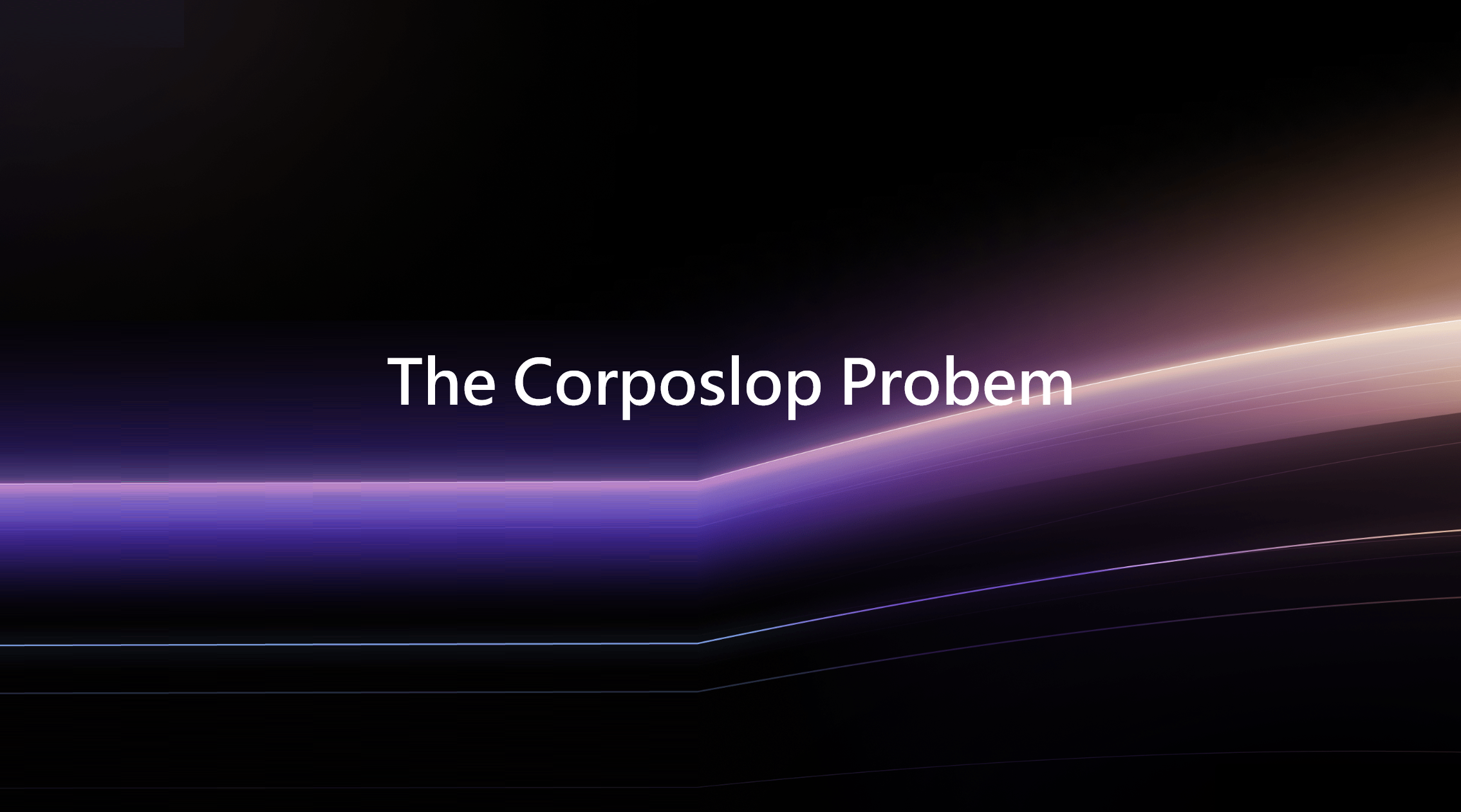 The Corposlop Problem