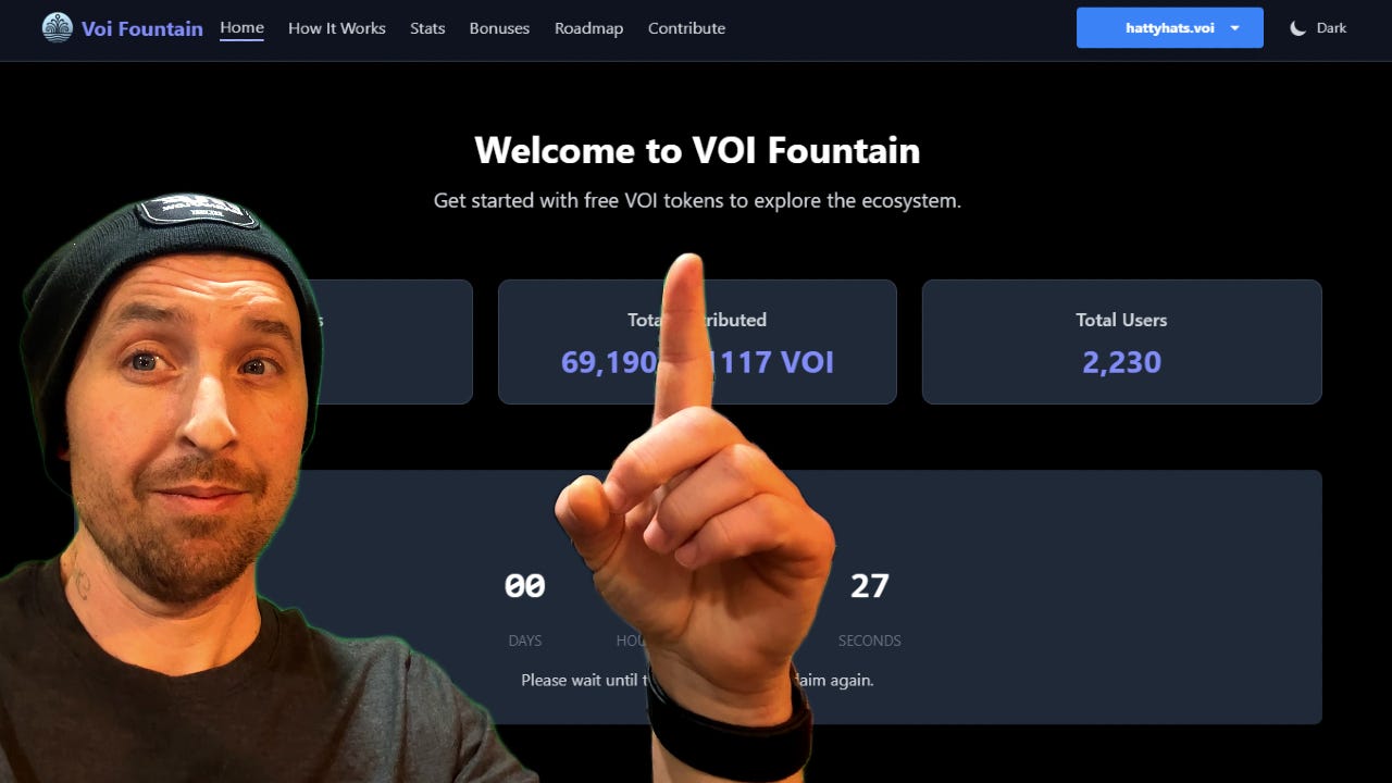 The Fountain of The Voi Network ⛲