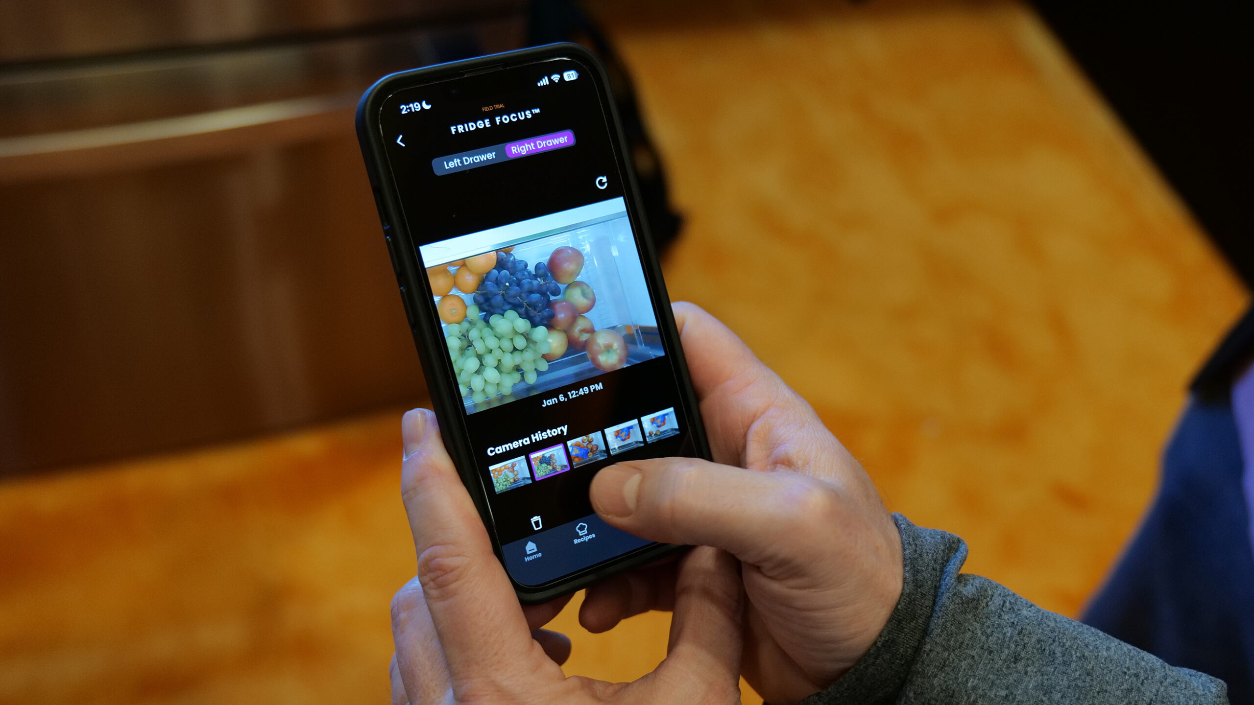The GE Profile Smart Fridge stops you from buying too much kale