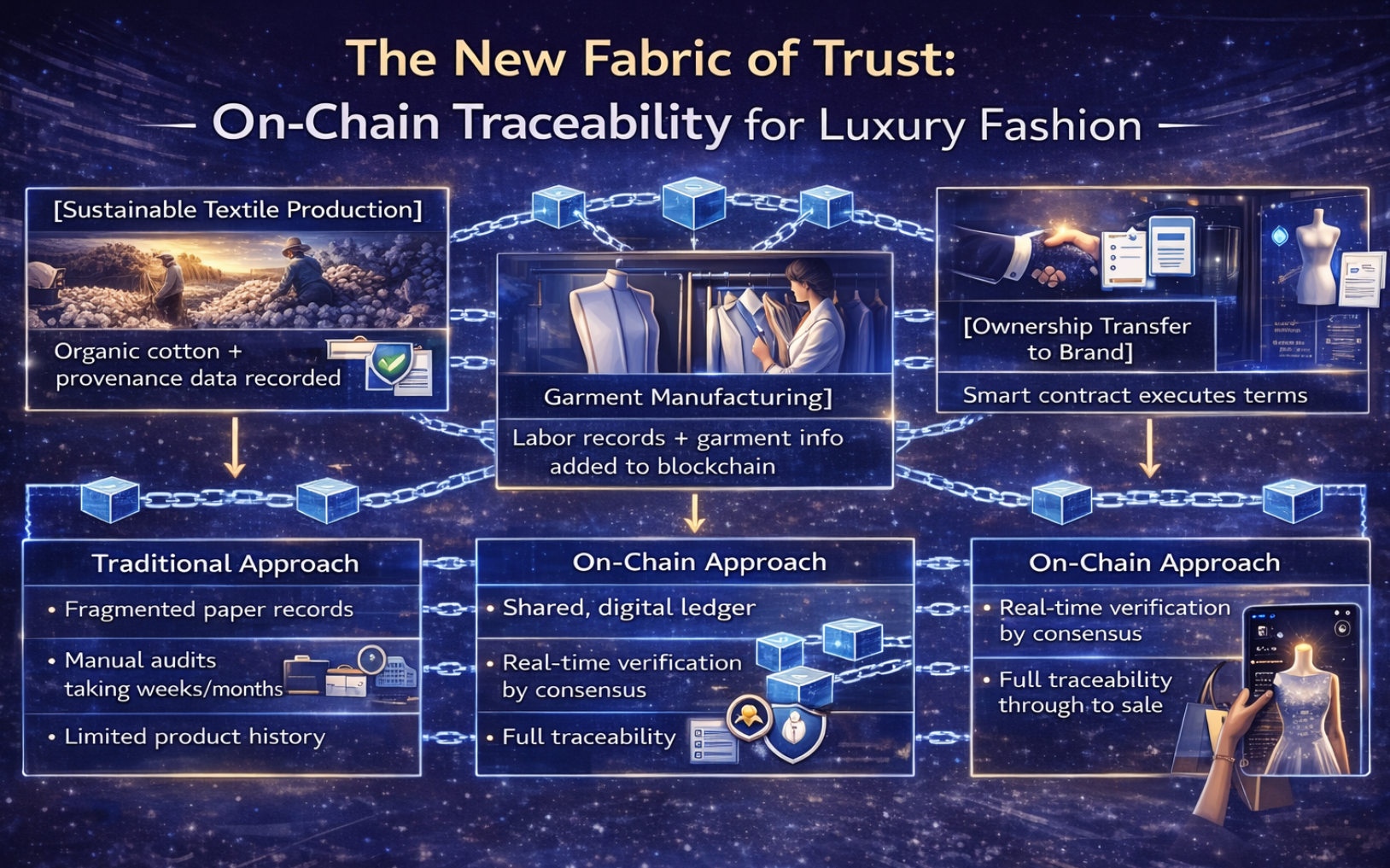 The New Fabric of Trust: On-Chain Traceability for Luxury Fashion