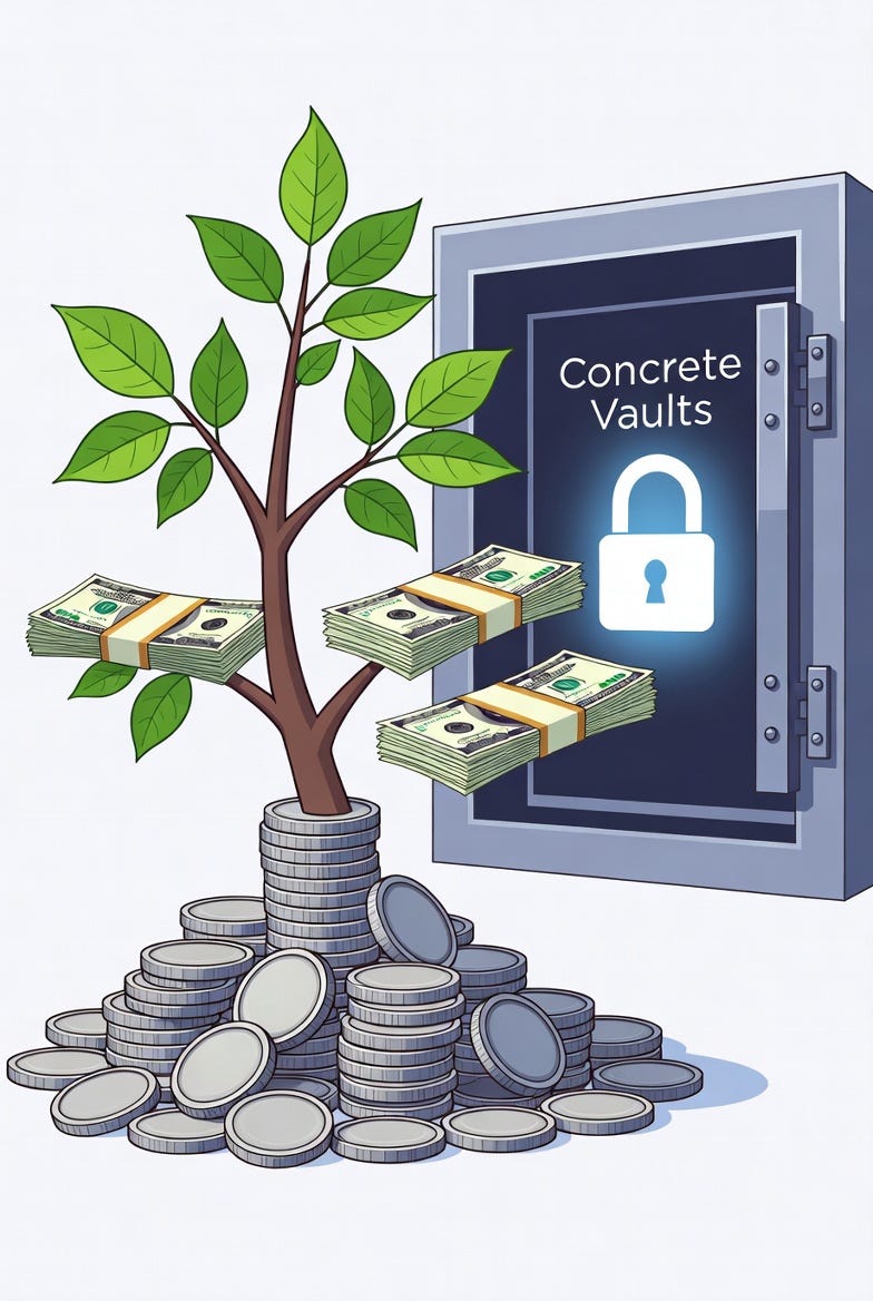 The Power of Compound Interest — and How Concrete Vaults Make It Work