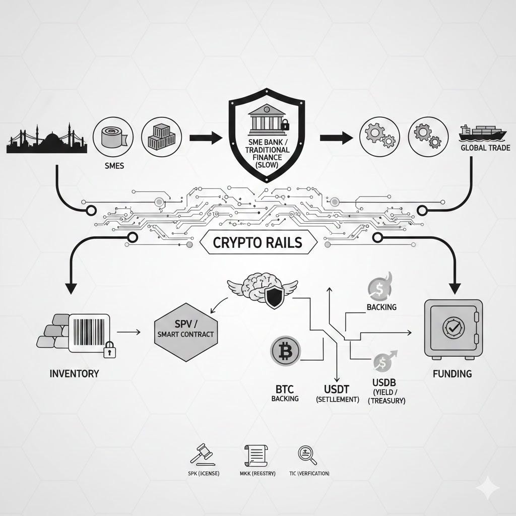 The SME Liquidity Bridge: Bringing On-Chain Finance Back to the Real World