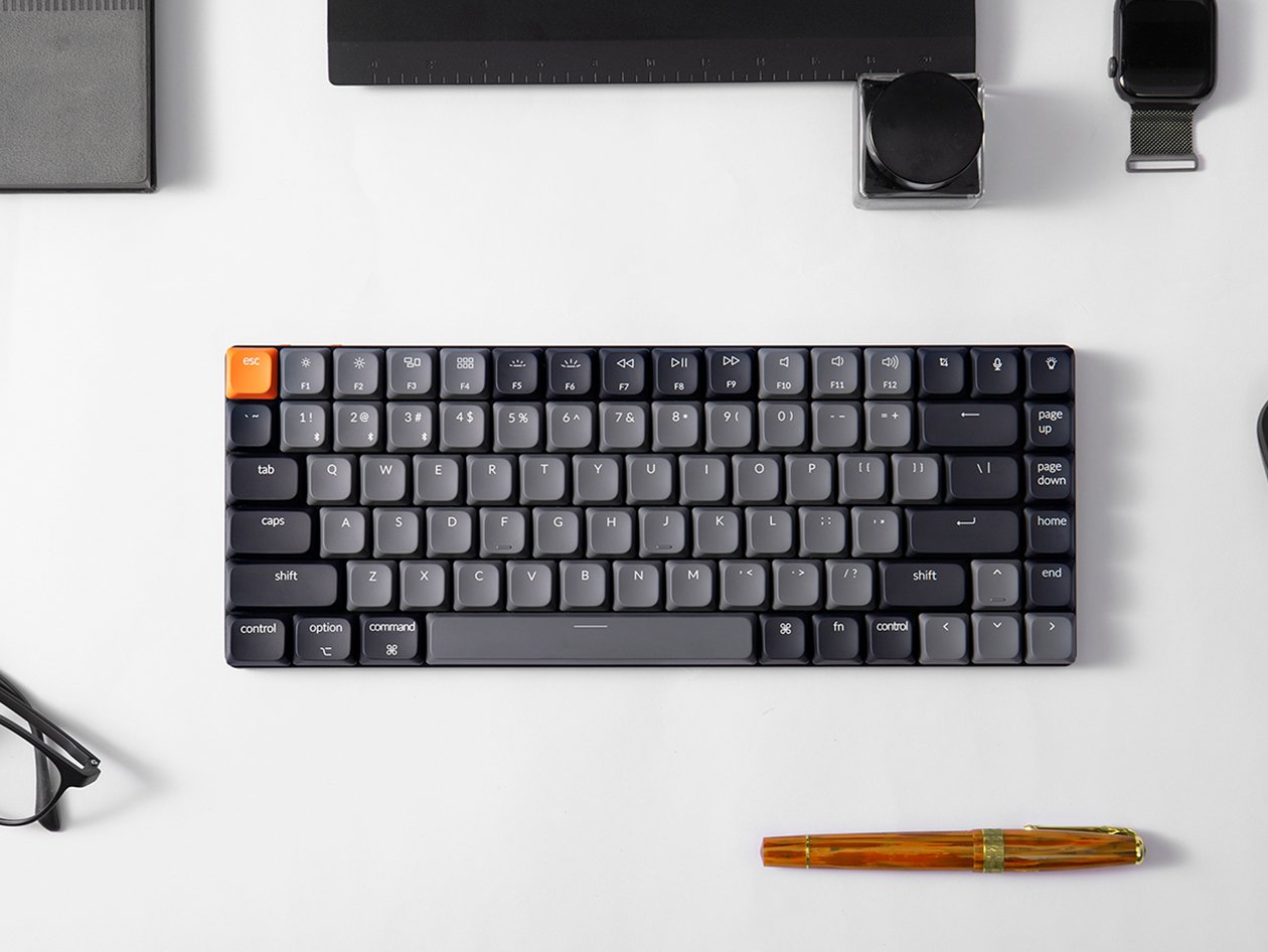 This comfortable and customizable keyboard lets you work from anywhere