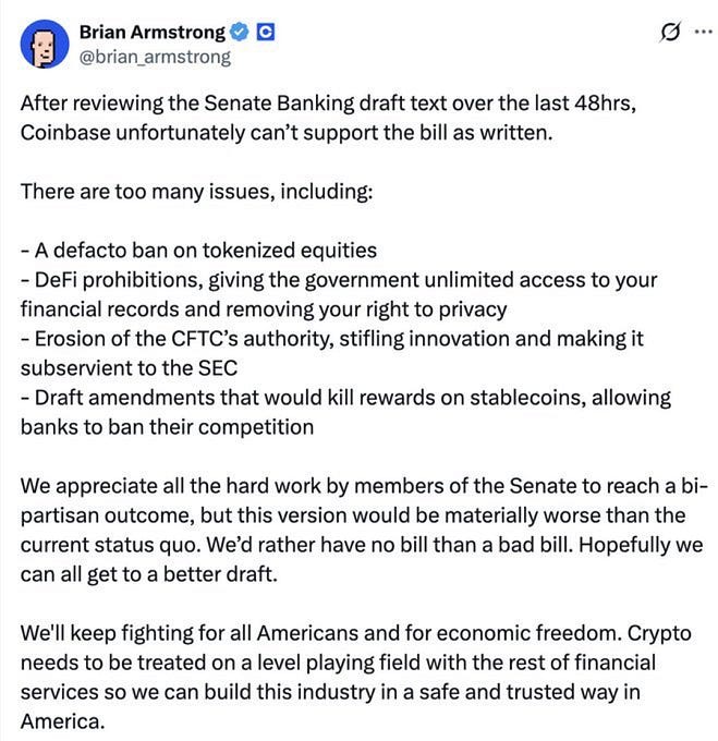This Crypto Bill Isn’t About Stability. It’s About Control