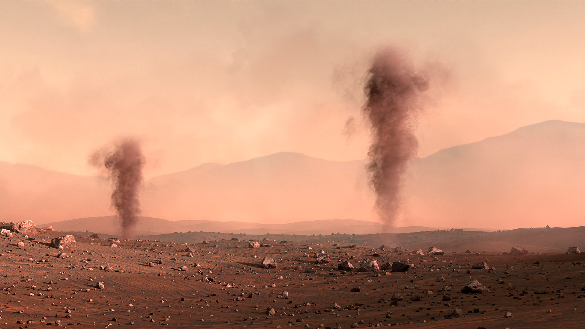 Tiny electrical discharges in martian dust leave strange fingerprints on its surface