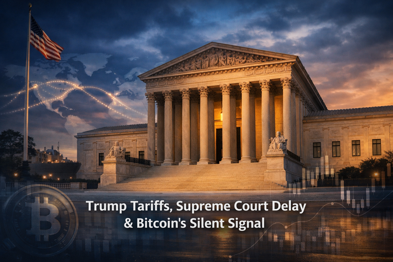 Trump Tariff Case Nears Supreme Court Ruling — Why Bitcoin Isn’t Reacting Yet