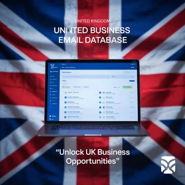 UK B2B Email List Buy Business Contacts & Lead Generation Data