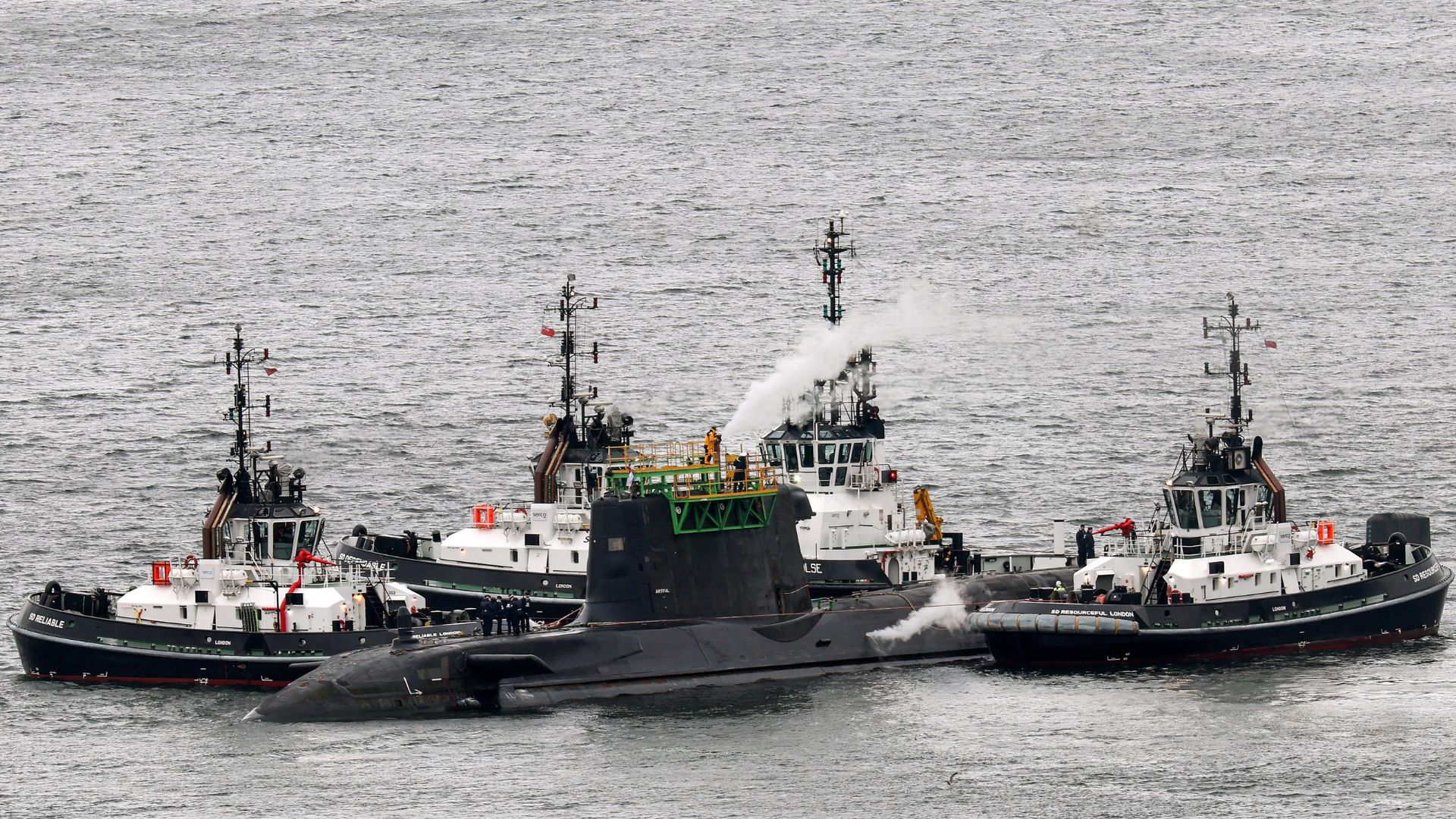 UK’s nuclear submarine base may see tugs built in China, sparking security fears
