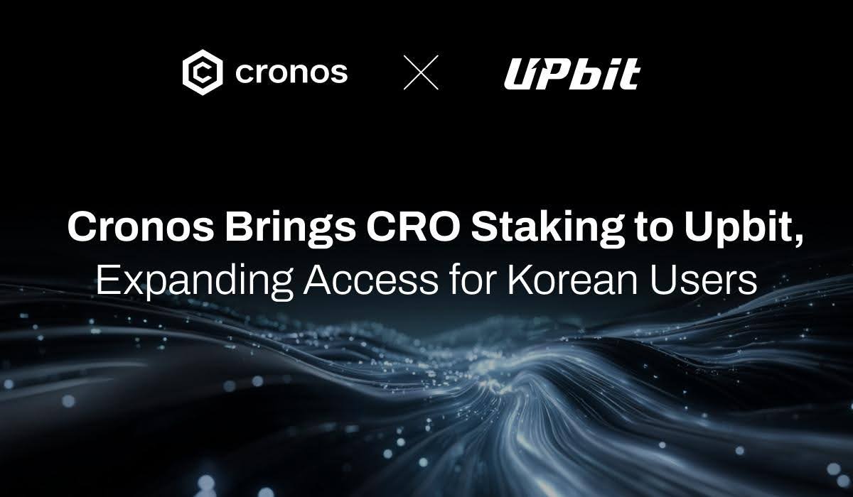 Upbit Rolls Out $CRO Staking for Millions of Koreans