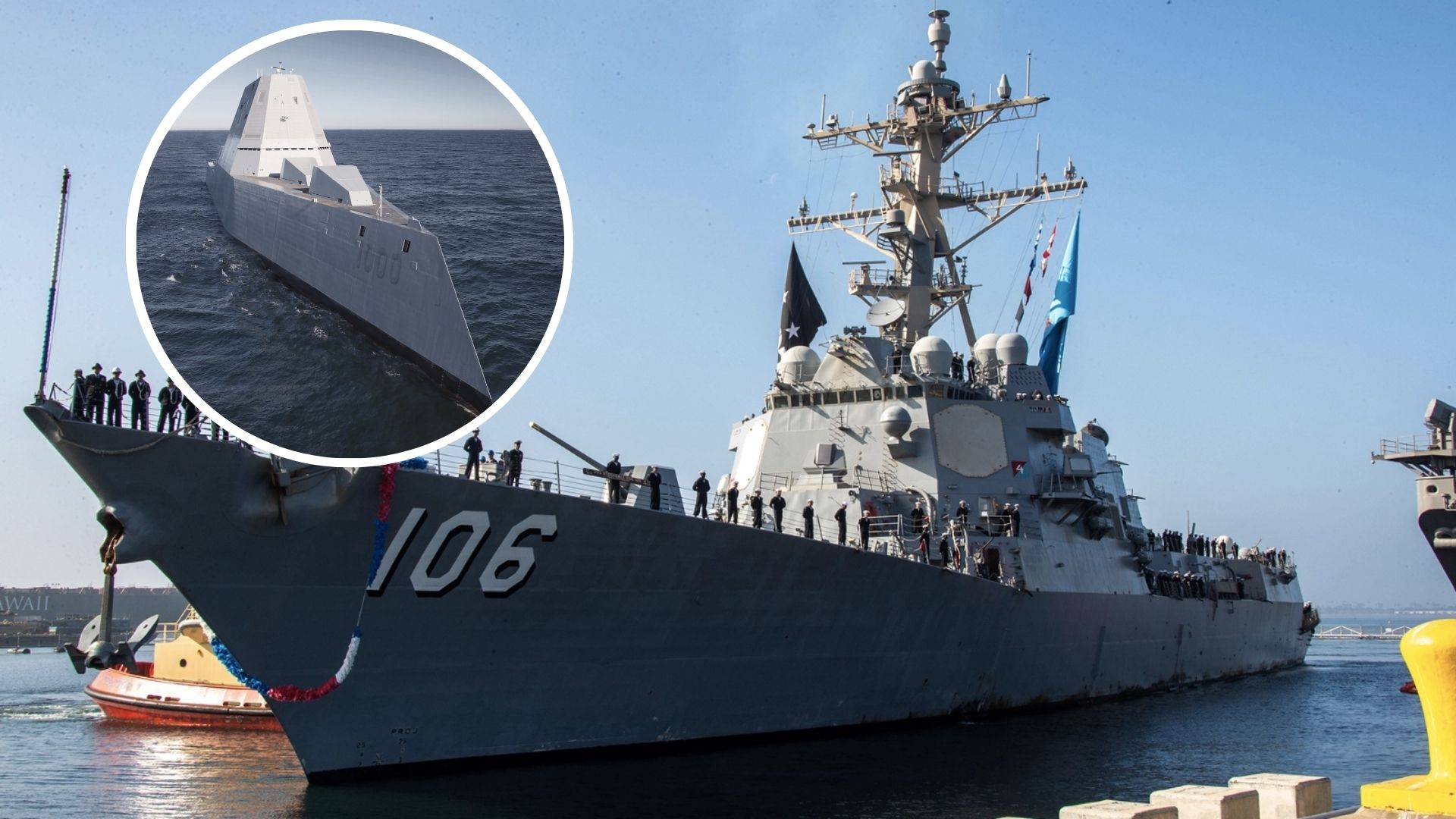 US’ 9,200-ton guided missile destroyer, 3,000-ton combat ship to be upgraded for new needs