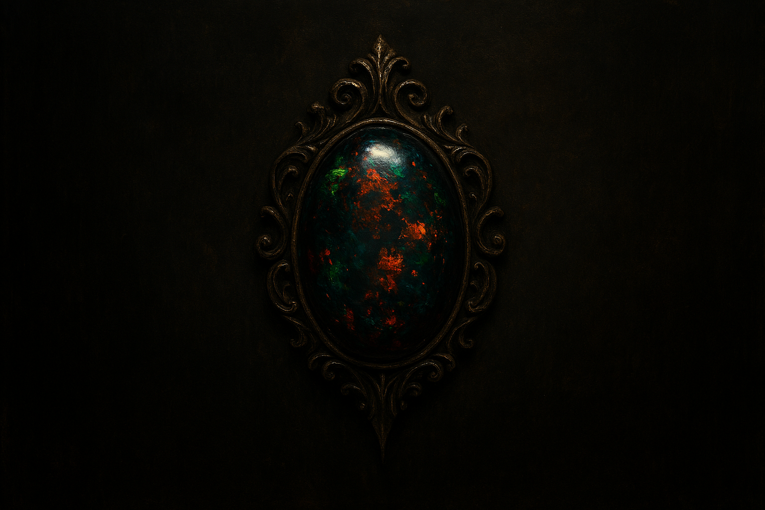 Venture into the dark brilliance of Black Opal, where secrets endure.