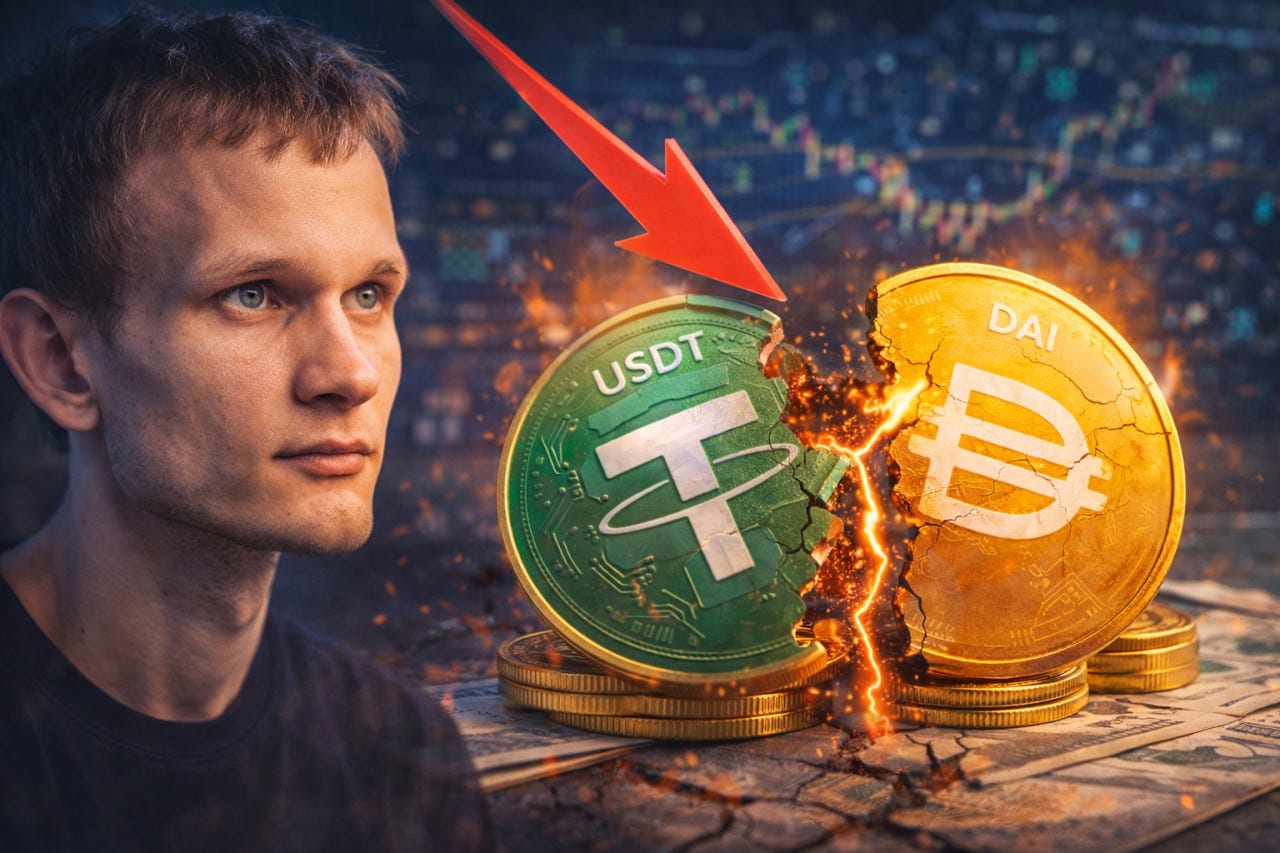 Vitalik Sounds Alarm: The Hidden Fault Lines in Decentralized Stablecoins