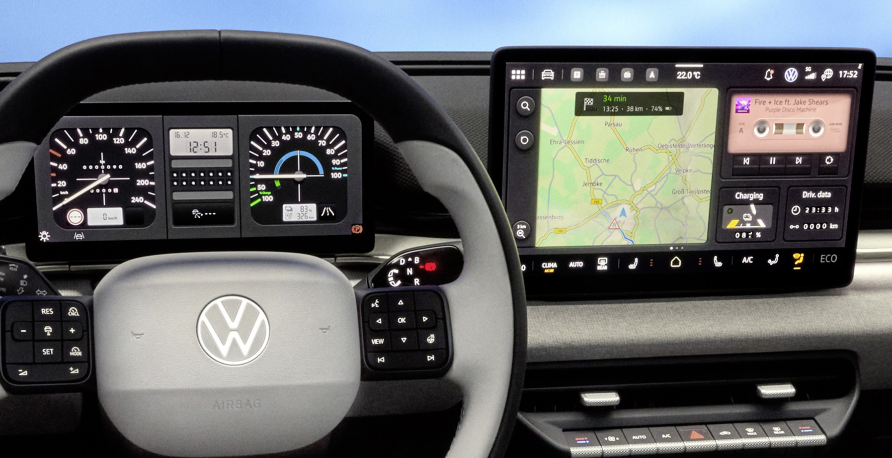 Volkswagen is bringing physical buttons back to the dashboard with the ID. Polo EV