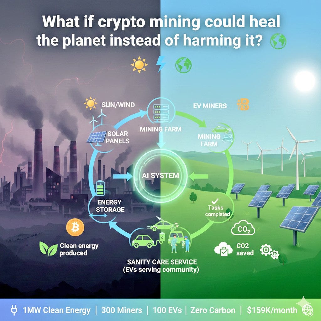 What If Crypto Mining Could Heal the Planet Instead of Harming It?