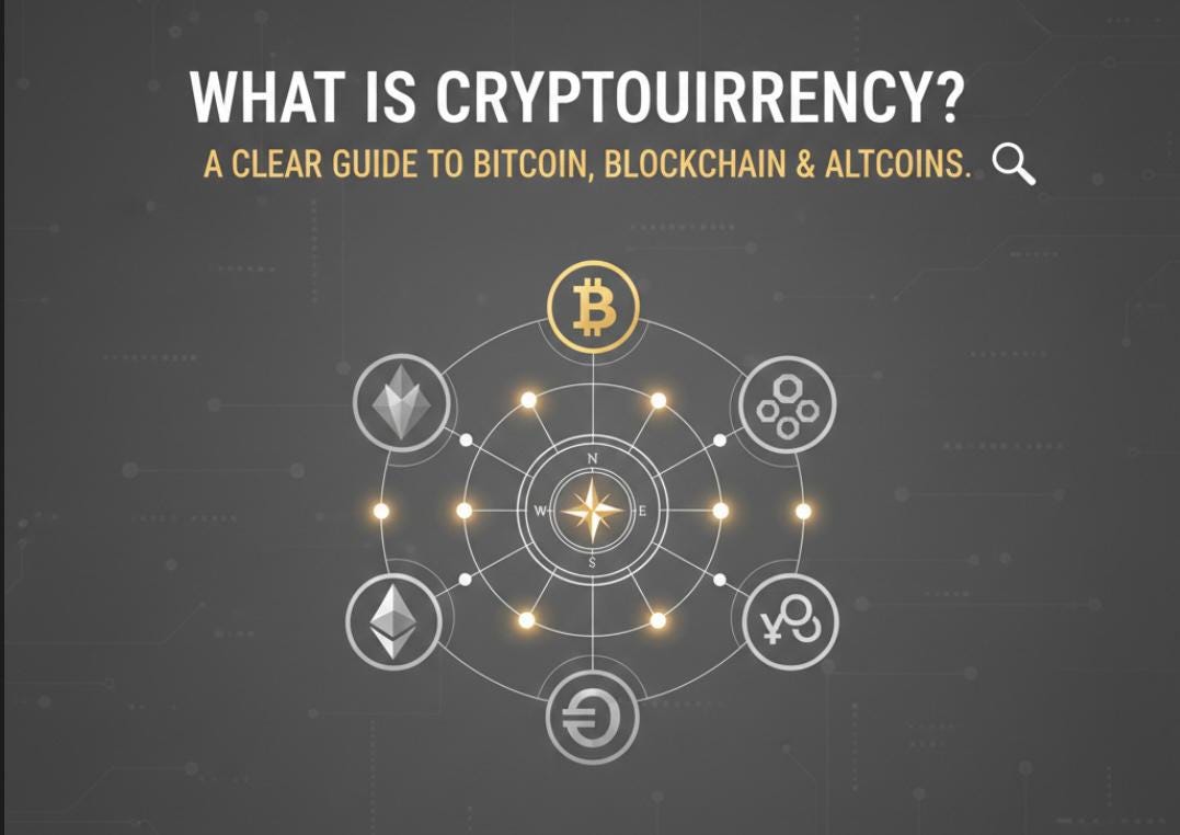 What Is Cryptocurrency? A Clear Guide to Bitcoin, Blockchain & Altcoins