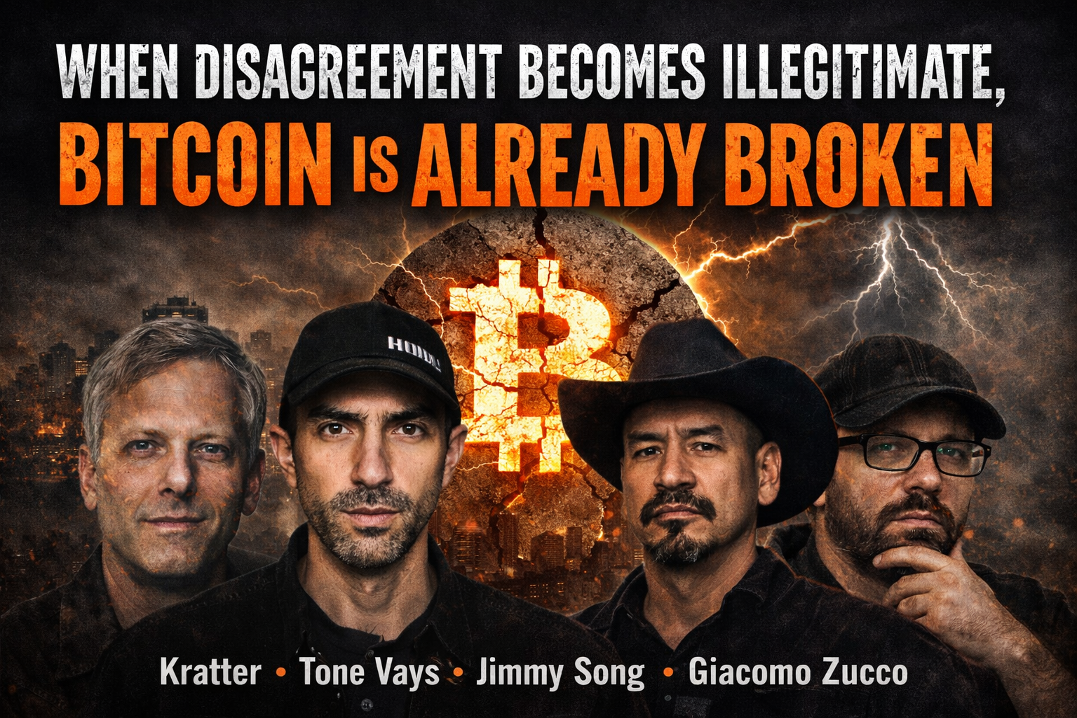 When Disagreement Becomes Illegitimate, Bitcoin Is Already Broken