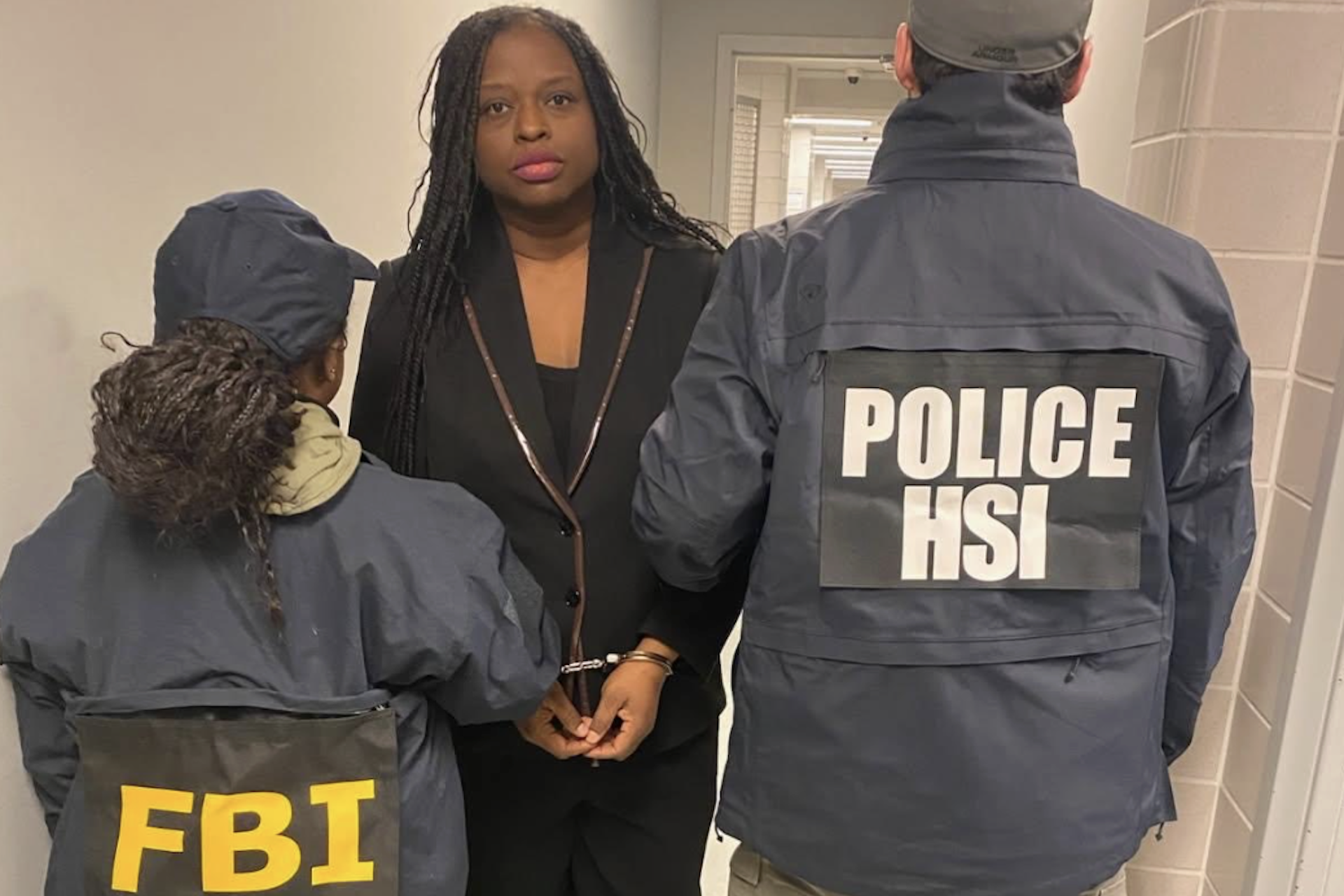 White House adds AI-produced tears to image of arrested protestor