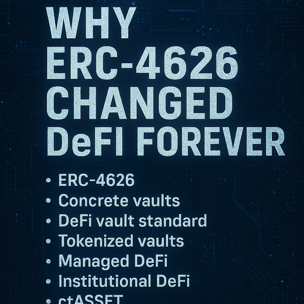 Why ERC-4626 Changed DeFi Forever: The Foundation of the Vault Era