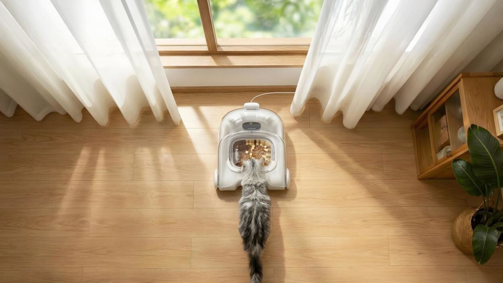 World’s first facial recognition feeder with 99.9% accuracy for multi-cat homes