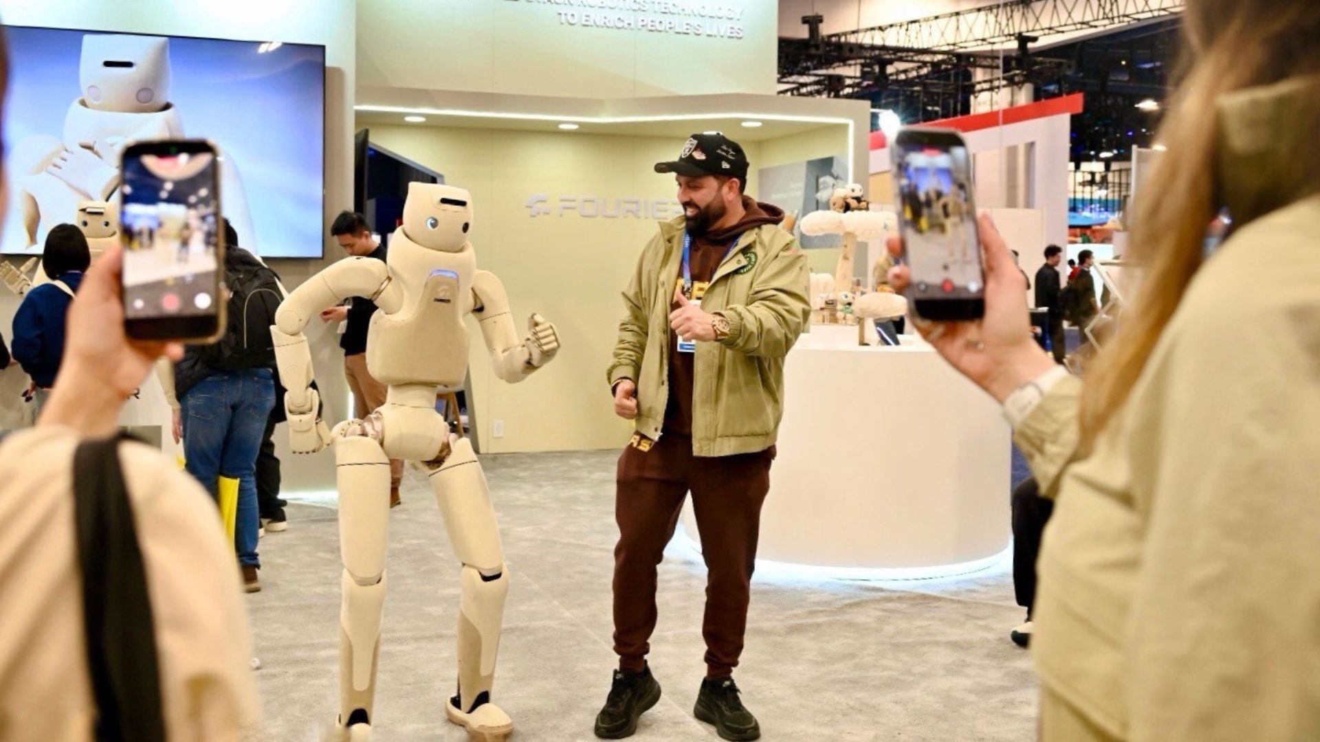World’s ‘most adorable’ humanoid robot shows off dance moves and live chess play