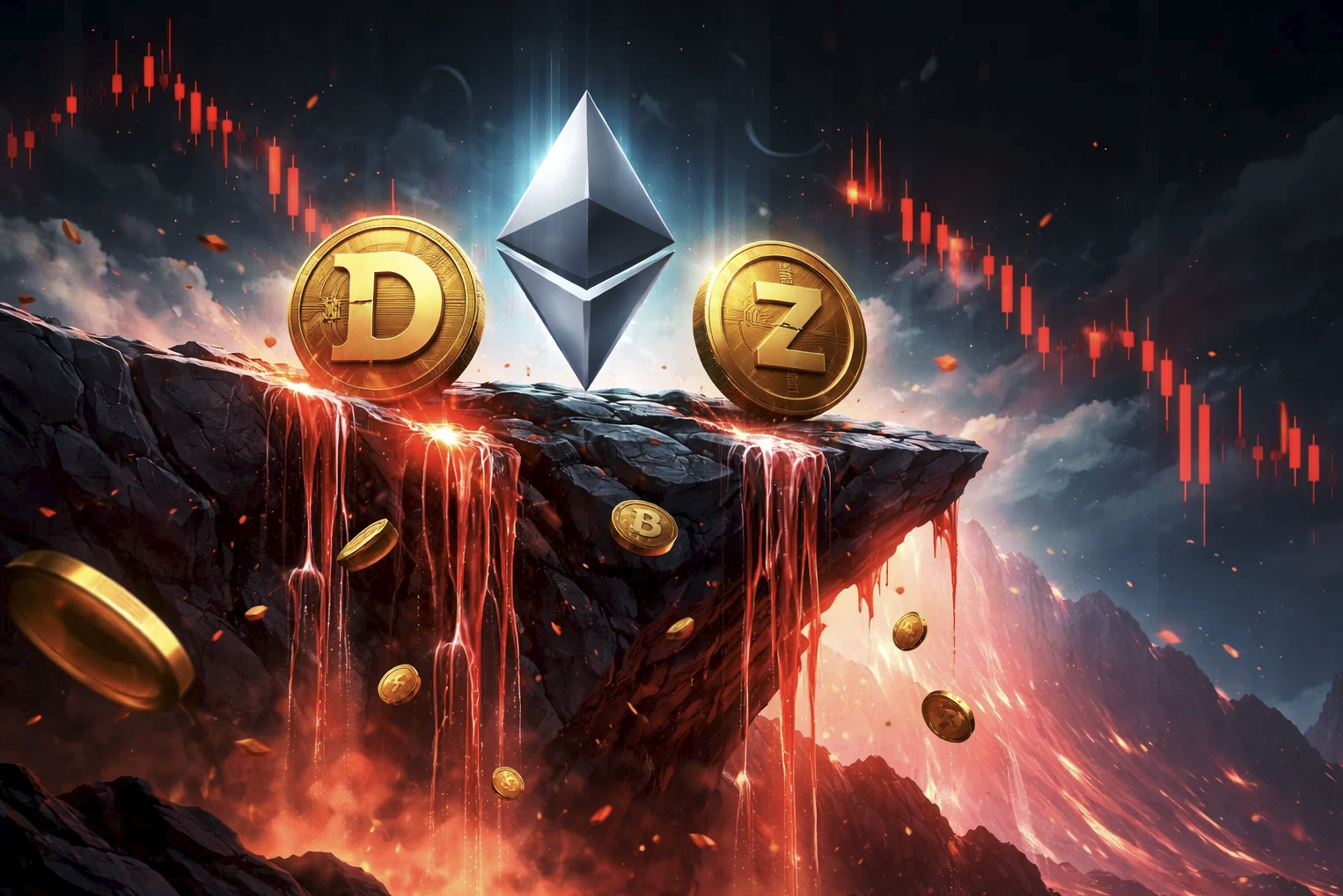 3 Altcoins Facing Major Liquidation Risks in the Second Week of February