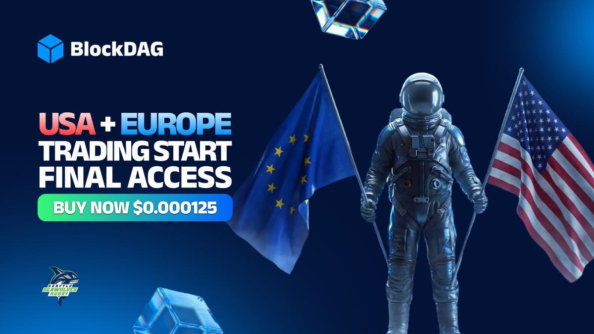 Across the World with BlockDAG: USA + Europe Trading Starting