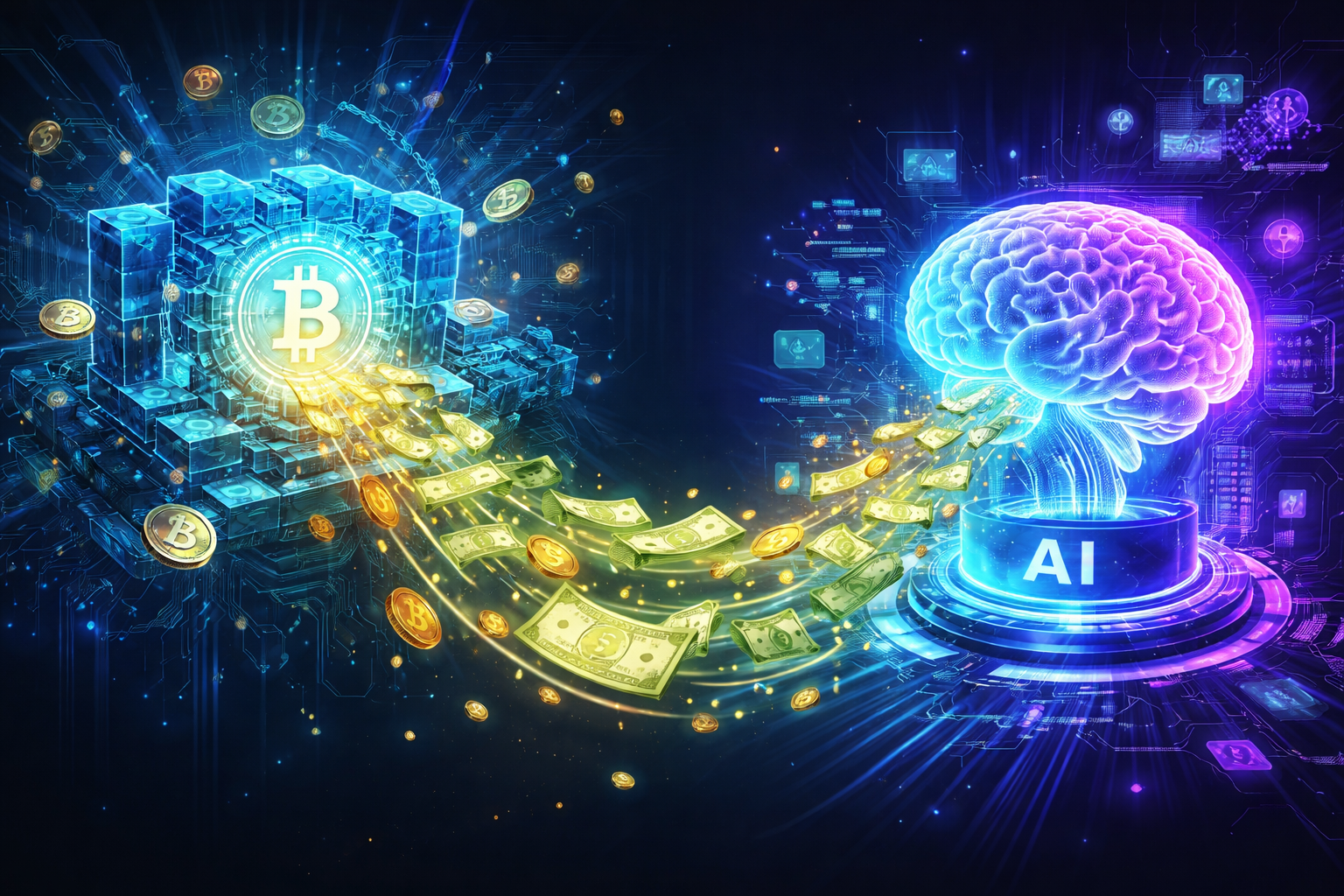 AI is hot, Crypto is not, but so what?