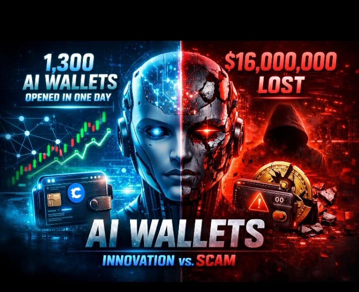 “AI Wallets, Coinbase, and the $16M ClawBot Scam — Is the Machine Economy Already Here?”