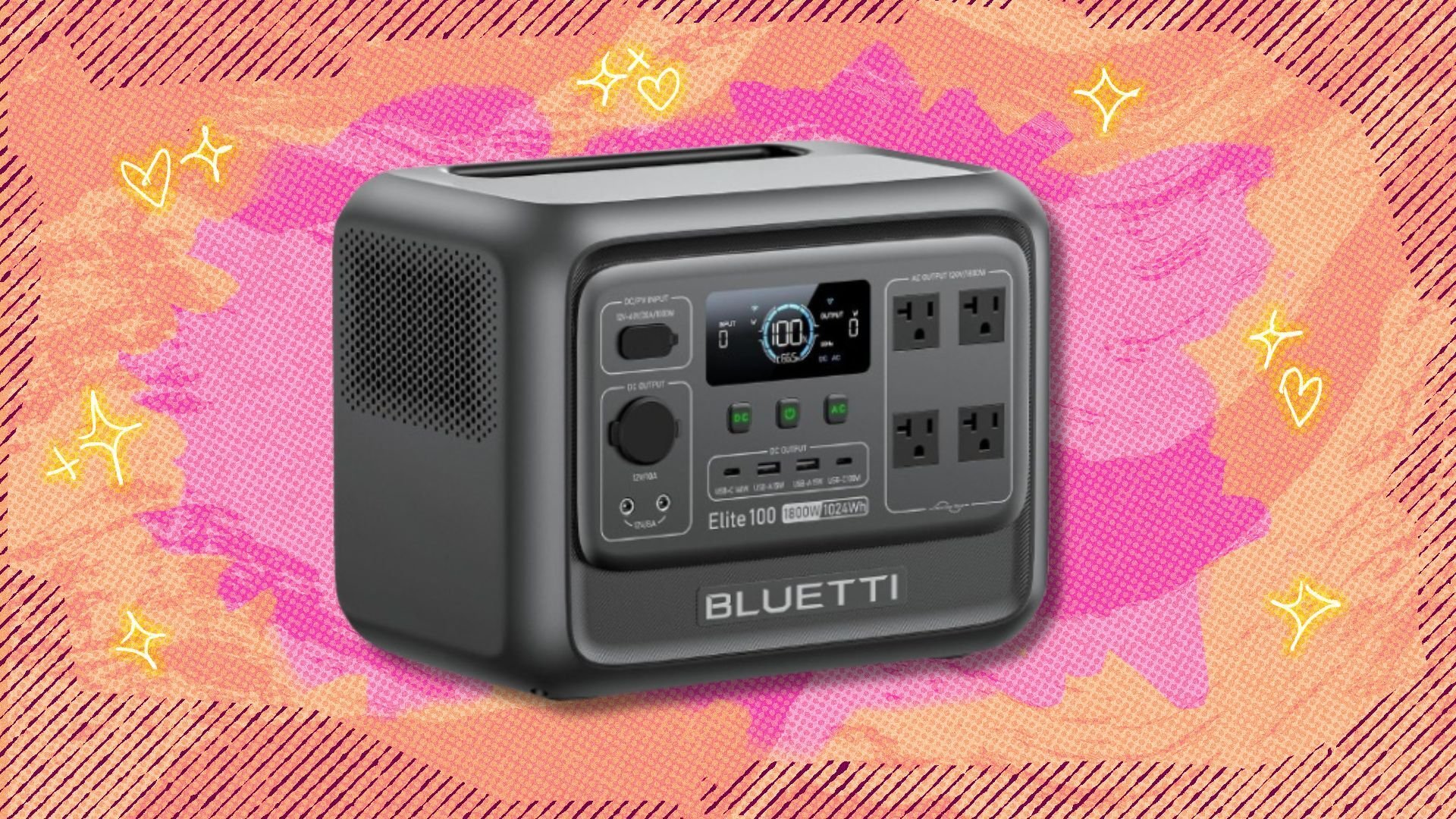 Amazon has the Bluetti Elite 100 V2 portable power station on sale for over half off — save over $400