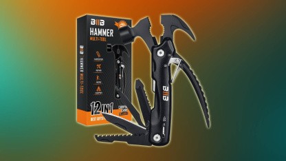 Anzeige: 12-in-1-Multitool mit Hammer für nur 15,29 Euro bei Amazon