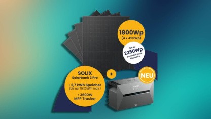 Anzeige: Balkonkraftwerk 1.000 Euro günstiger bei Kleines Kraftwerk